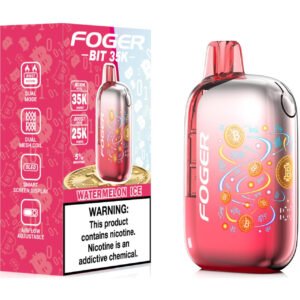 Watermelon Ice FOGER BIT 35000 PUFFS DISPOSABLE VAPE