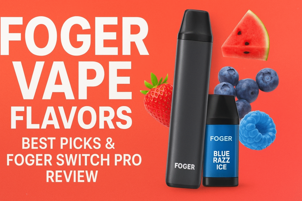 Foger Vape Flavors: Best Picks & Foger Switch Pro Review