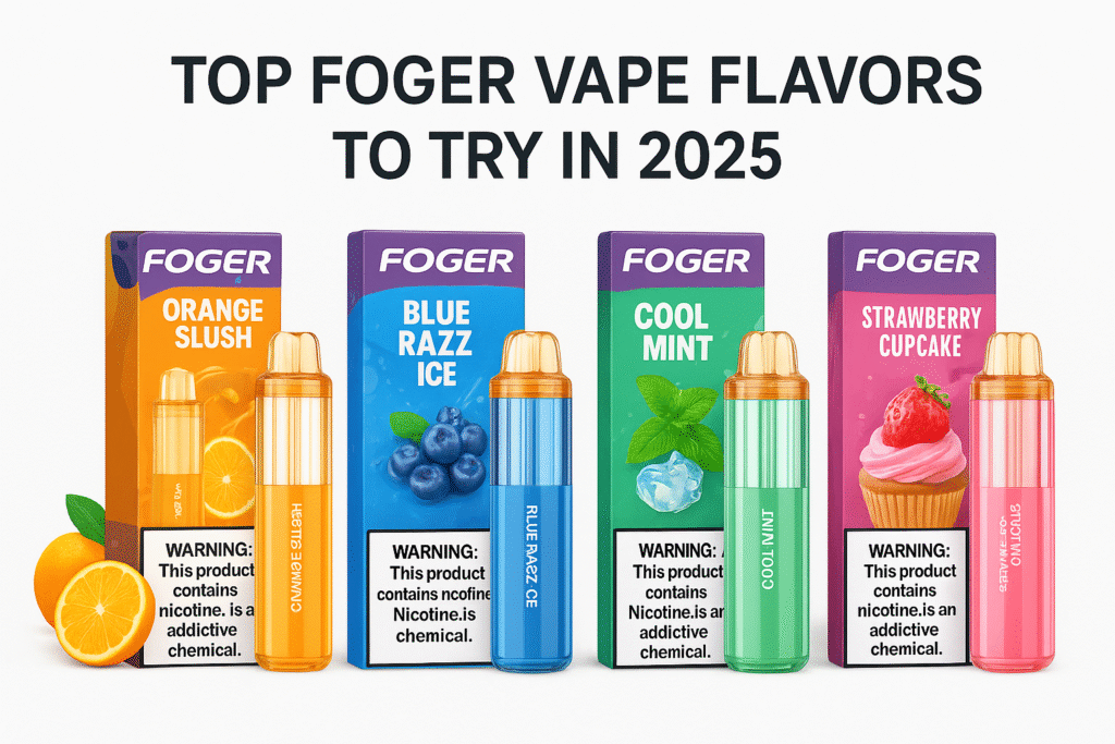 Flavor Spotlight: Top Foger Vape Flavors To Try In 2025