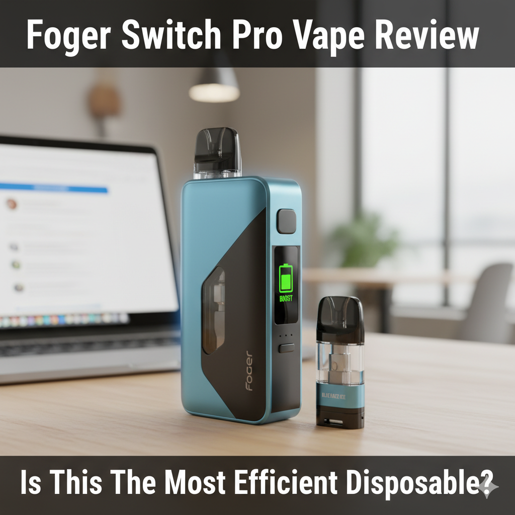 Foger Switch Pro Vape Review: Is This The Most Efficient Disposable On The Market?