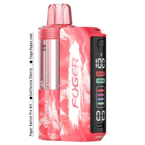 Home 6 California Cherry Foger Switch Pro 30K Puffs Disposable Kit