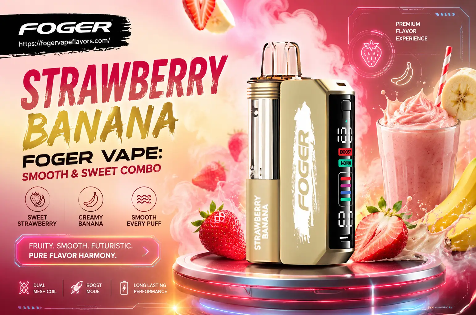 Strawberry Banana Foger