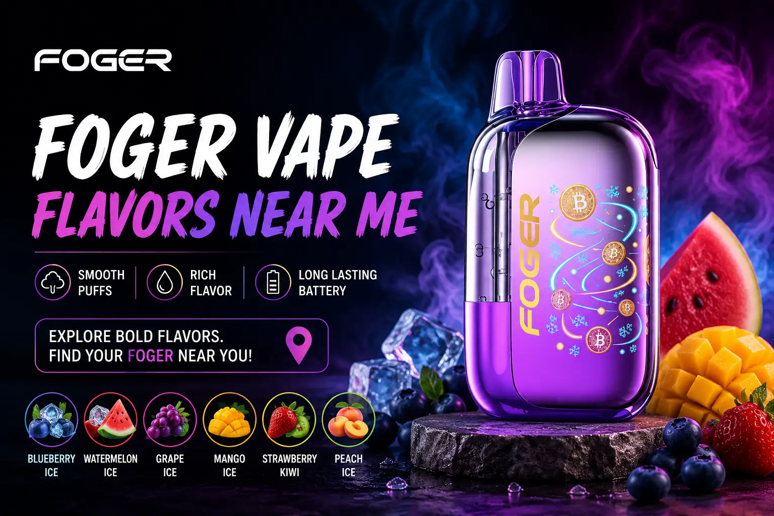 Foger Vape Flavors Near Me