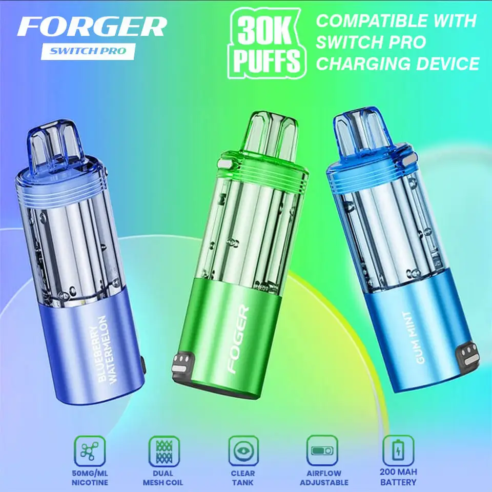 Blue Dragon Foger Switch Pro 30K Puffs Disposable (Only Pod) 1 Blue Dragon Foger Switch Pro 30K Puffs Disposable (Only Pod)