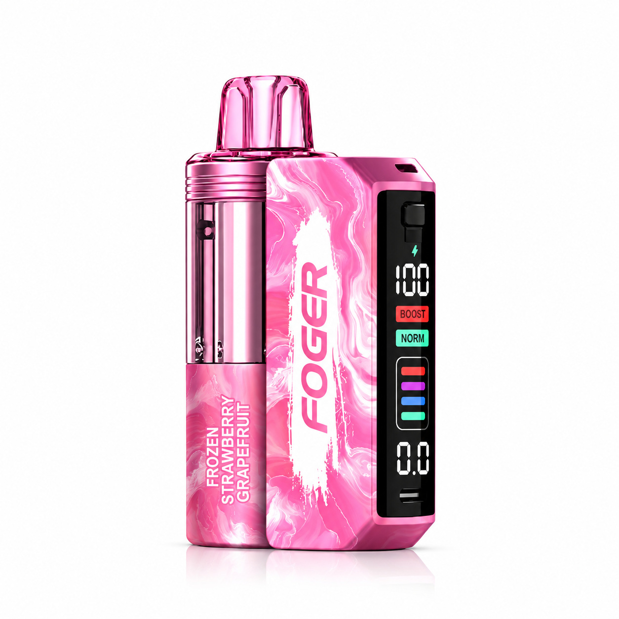 Frozen Strawberry Grapefruit Foger Switch Pro Kit 30K Puffs Disposable Vape 1 Frozen Strawberry Grapefruit Foger Switch Pro Kit